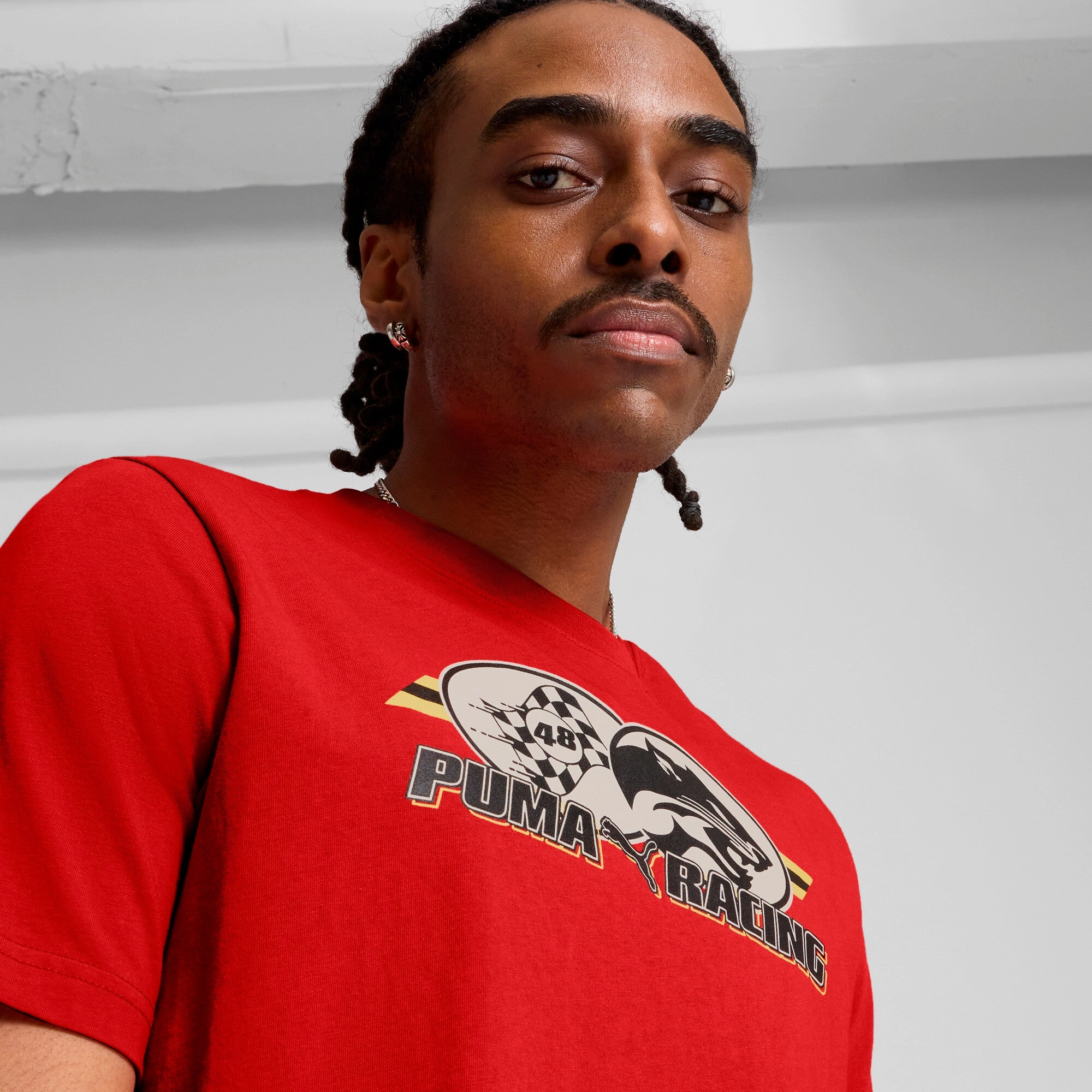 PUMA Men's GRAPHICS Racing Tee