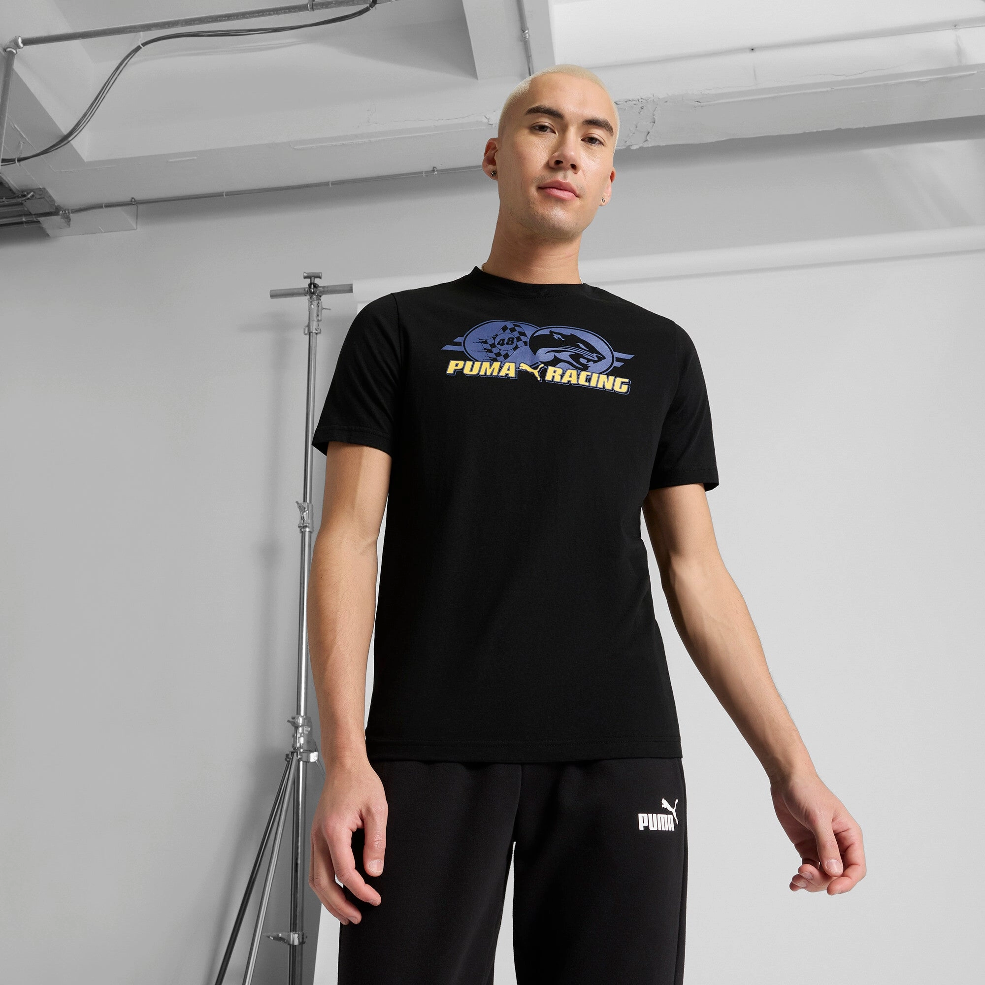 PUMA Men's GRAPHICS Racing Tee