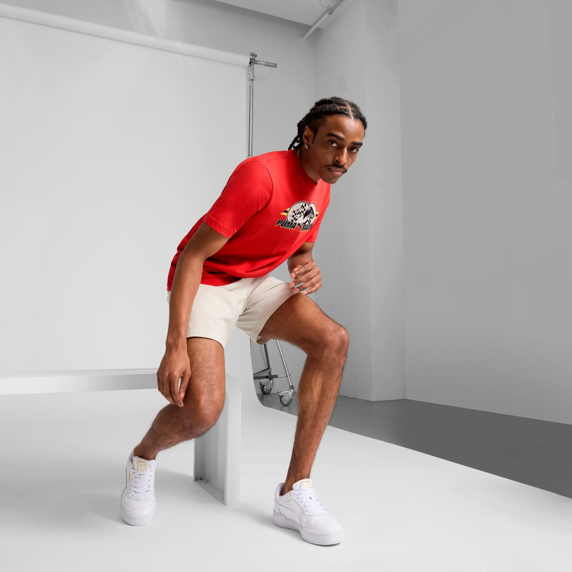 PUMA Men's GRAPHICS Racing Tee