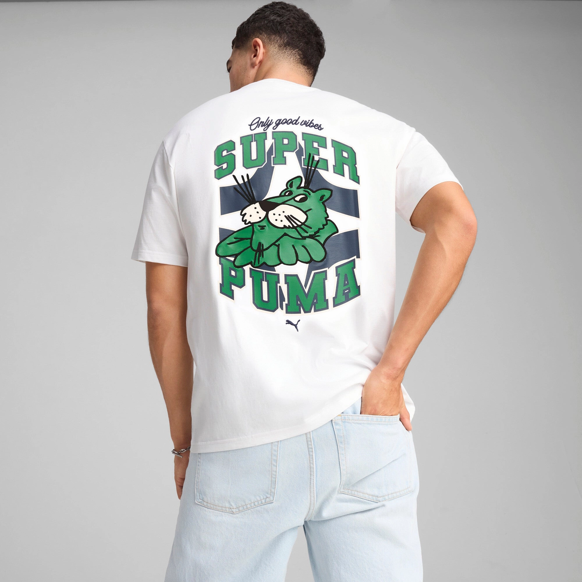 PUMA Men's GRAPHICS Super Relaxed Tee