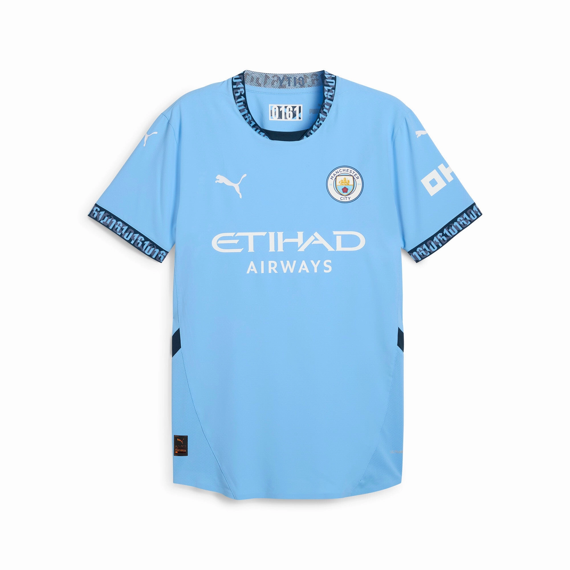 PUMA Men's Manchester City 24/25 Authentic Home Soccer Jersey