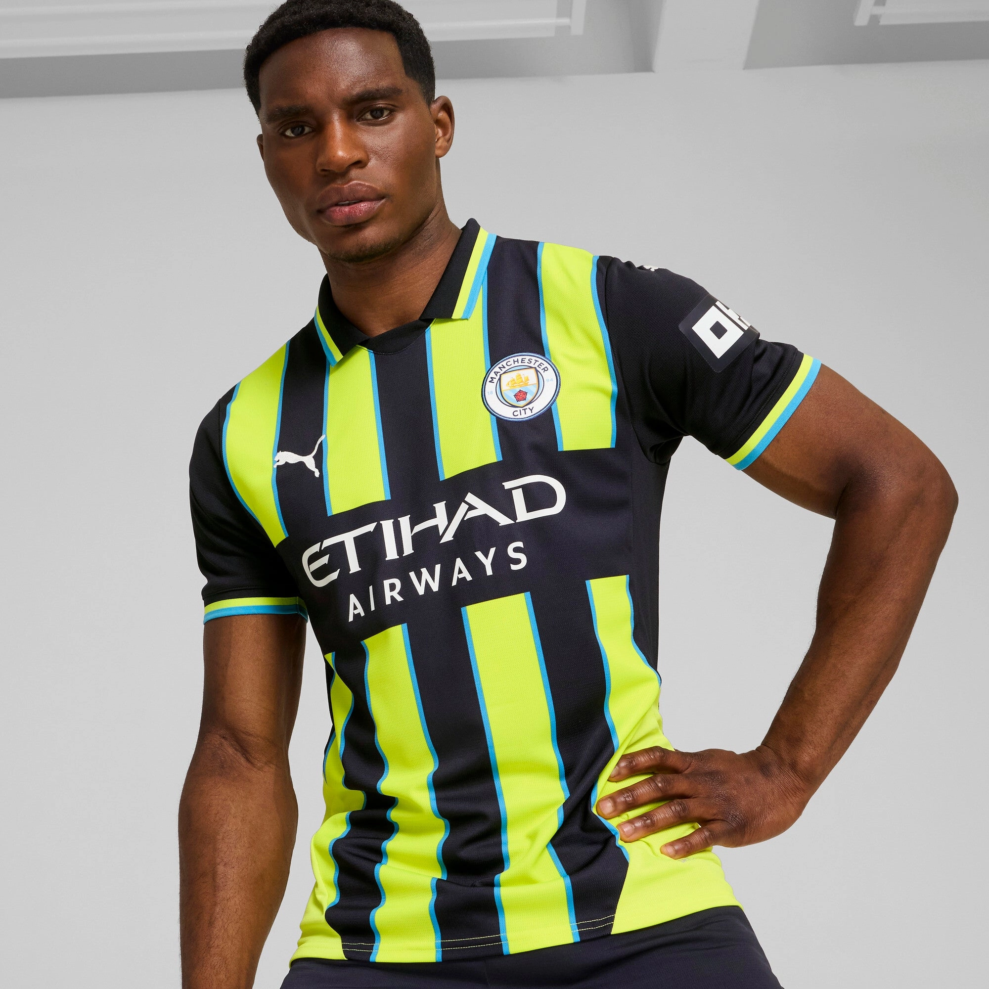 PUMA Men's Manchester City 24/25 Replica Away Soccer Jersey