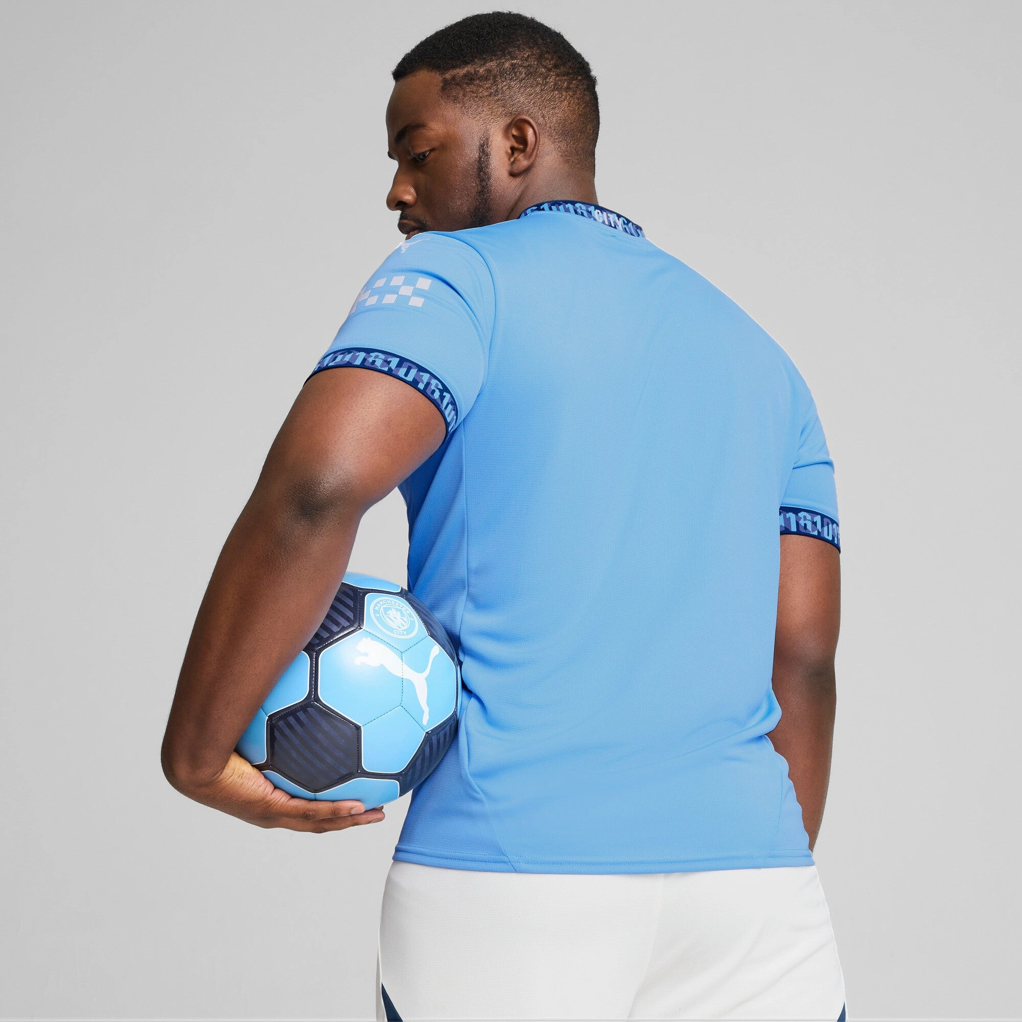 PUMA Men's Manchester City 24/25 Replica Home Soccer Jersey