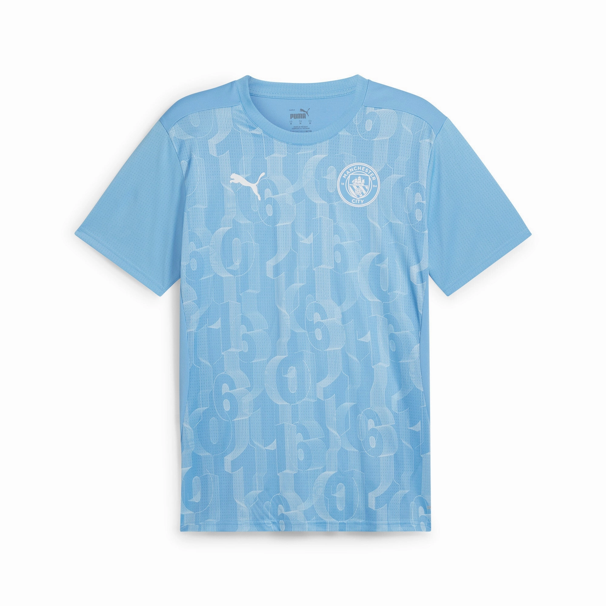 PUMA Men's Manchester City Pre-Match Short Sleeve Jersey