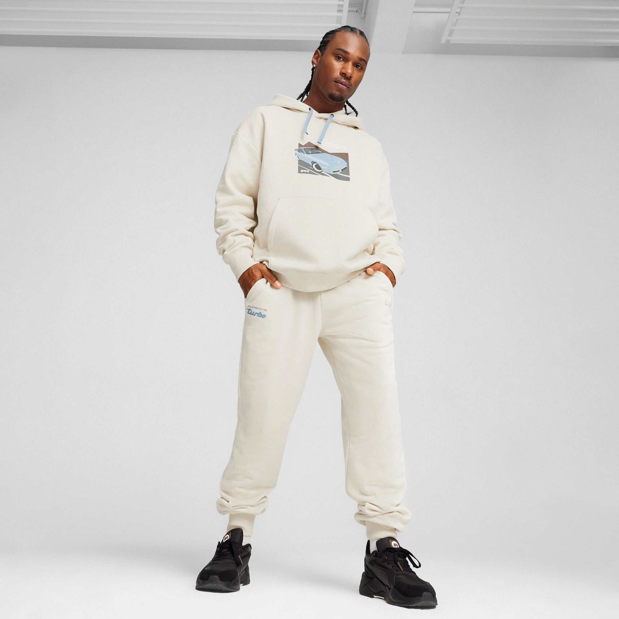 PUMA Men's Porsche Legacy 944 Motorsport Graphic Hoodie