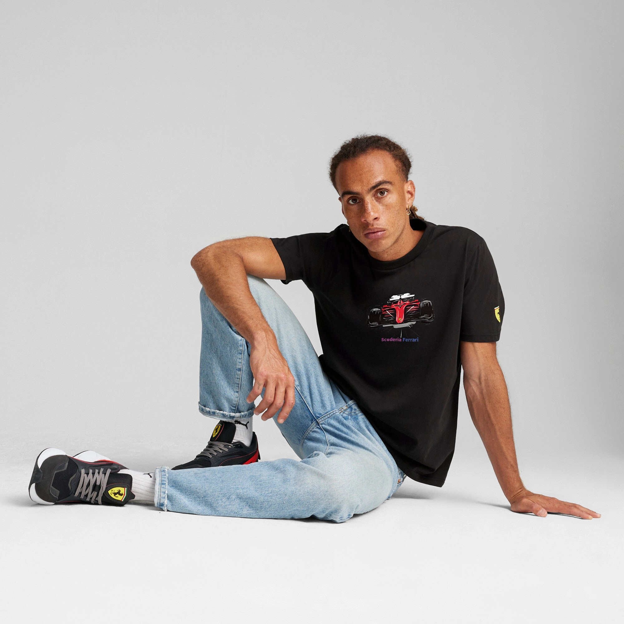 PUMA Men's Scuderia Ferrari Motorsport Race Graphic Tee