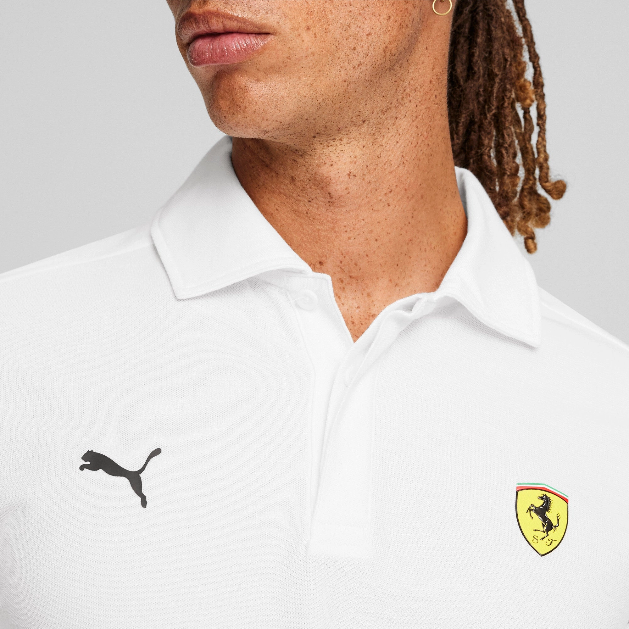 PUMA Men's Scuderia Ferrari Race MT7 Polo