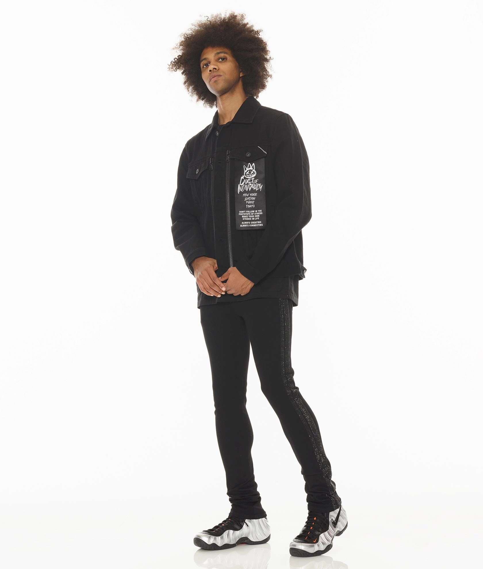 PUNK SUPER SKINNY IN CRYSTAL