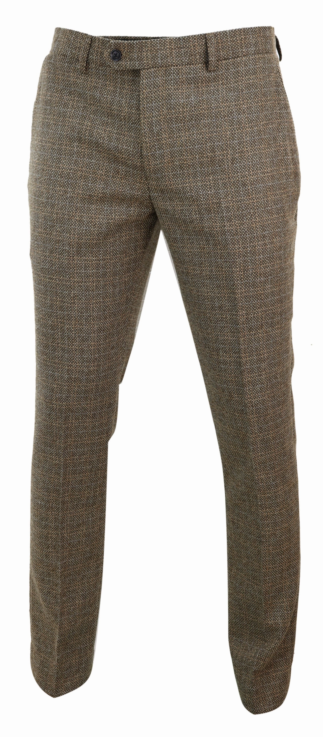Ralph Tweed Check Vintage Trousers