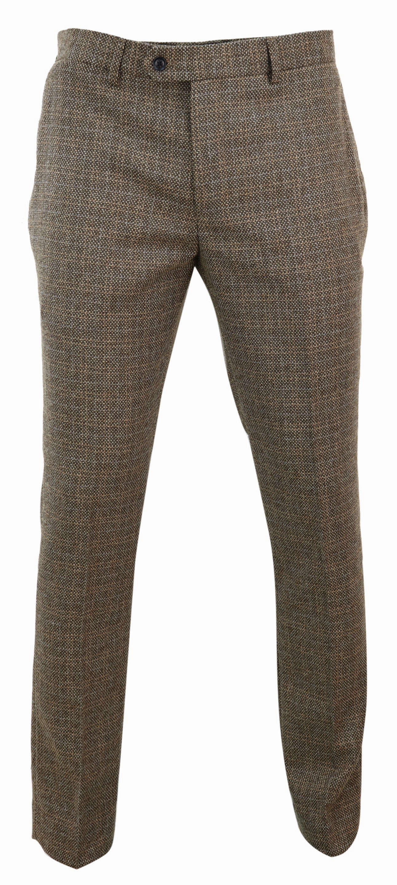 Ralph Tweed Check Vintage Trousers