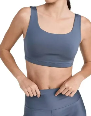 Recycled Scoop Bra In Steel Grey Activewear Womens - yoga pants clearance
