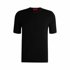 Regular-fit knitted sweater with short sleeves turtleneck sweaters sale