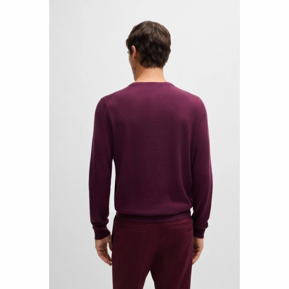 Regular-fit sweater in cotton and cashmere
