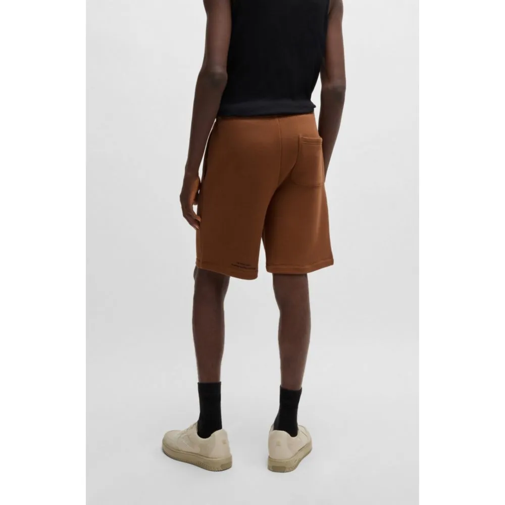 Relaxed-fit shorts with floral artwork