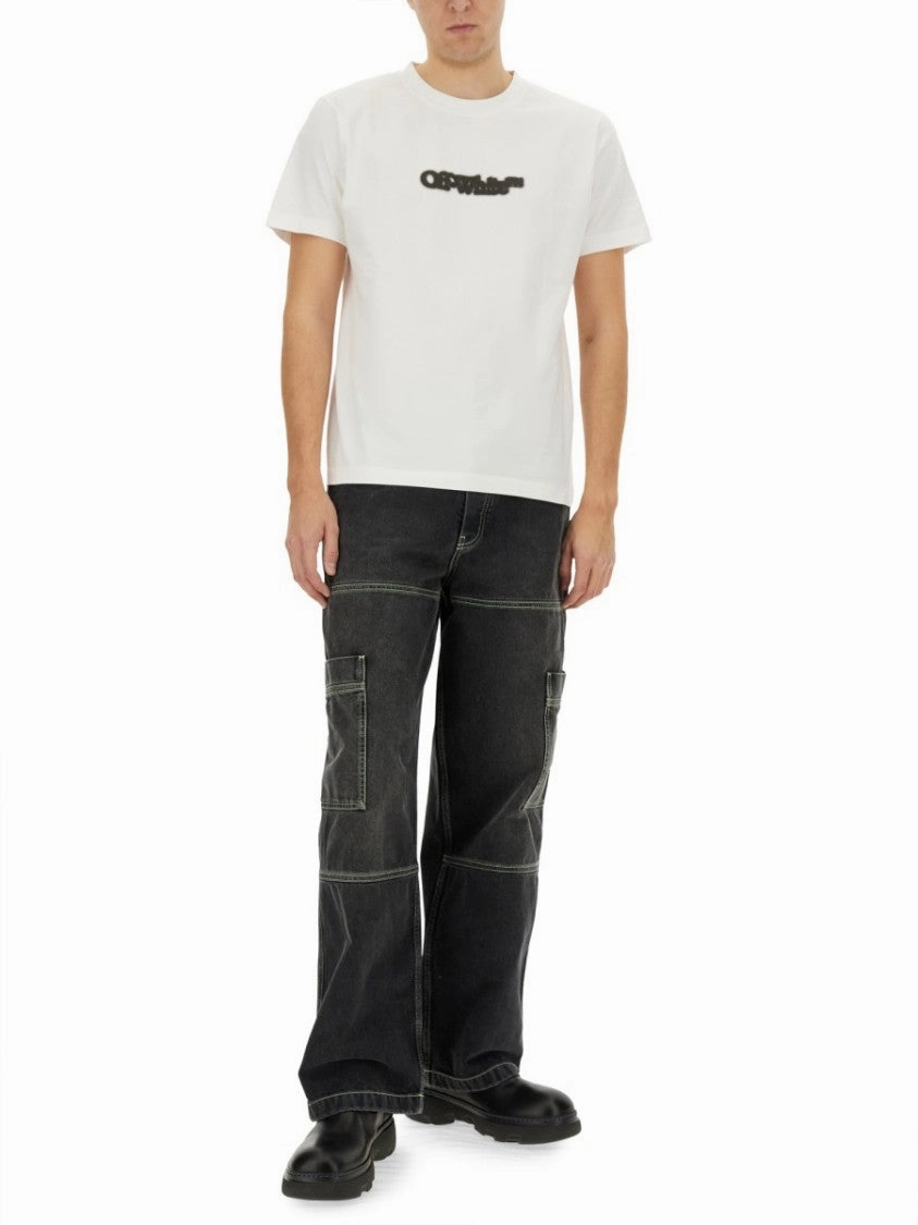 Relaxed Fit Cargo Jeans