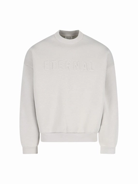 Relaxed Fit Grey Sweater designer sweaters outlet