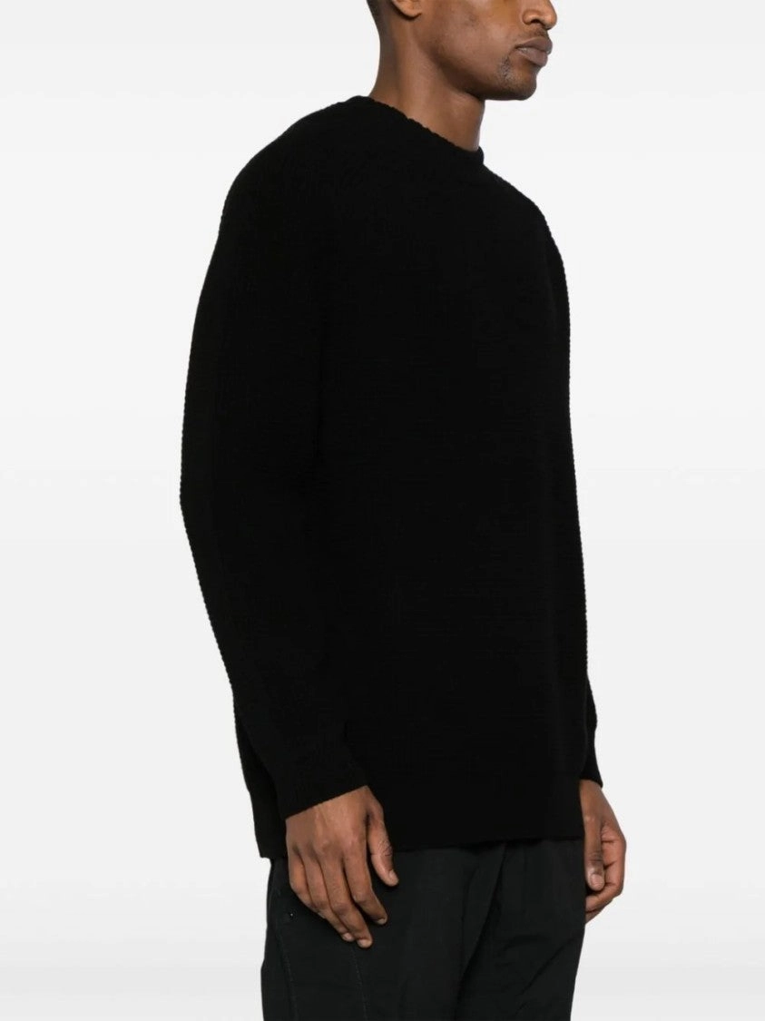 Relaxed Fit Textured Knit Sweater