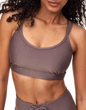 Remy Women's Ribbed Sports Bra Activewear Womens - sports bras best price