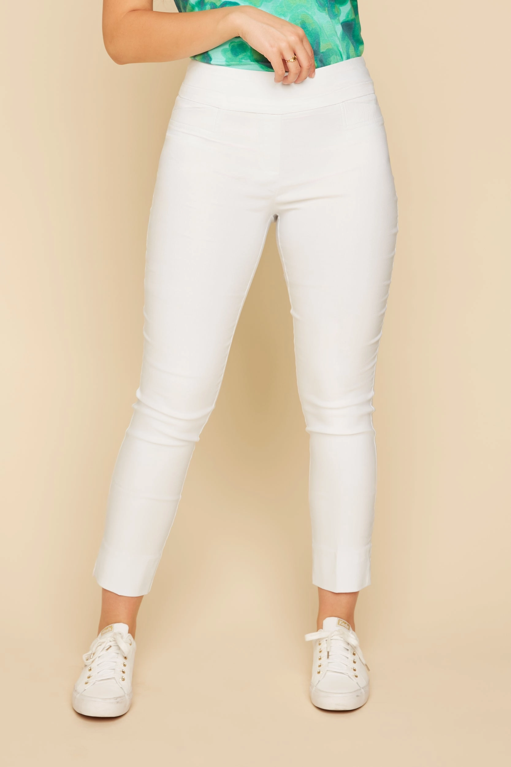 Renuar Ankle Pants - White