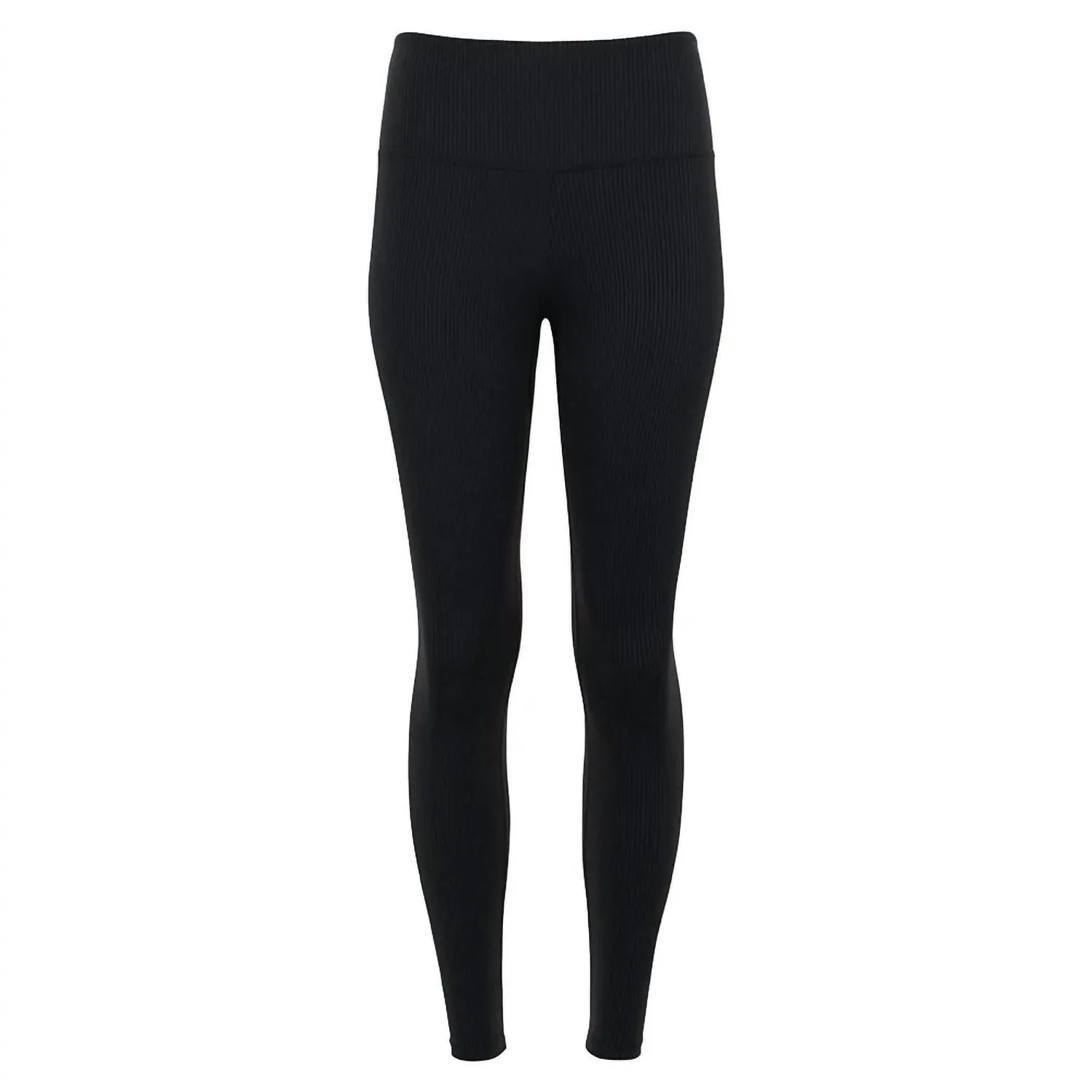 Rib Classic Leggings In Black
