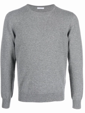 Ribbed Knitwear With Round Neckline designer sweaters outlet