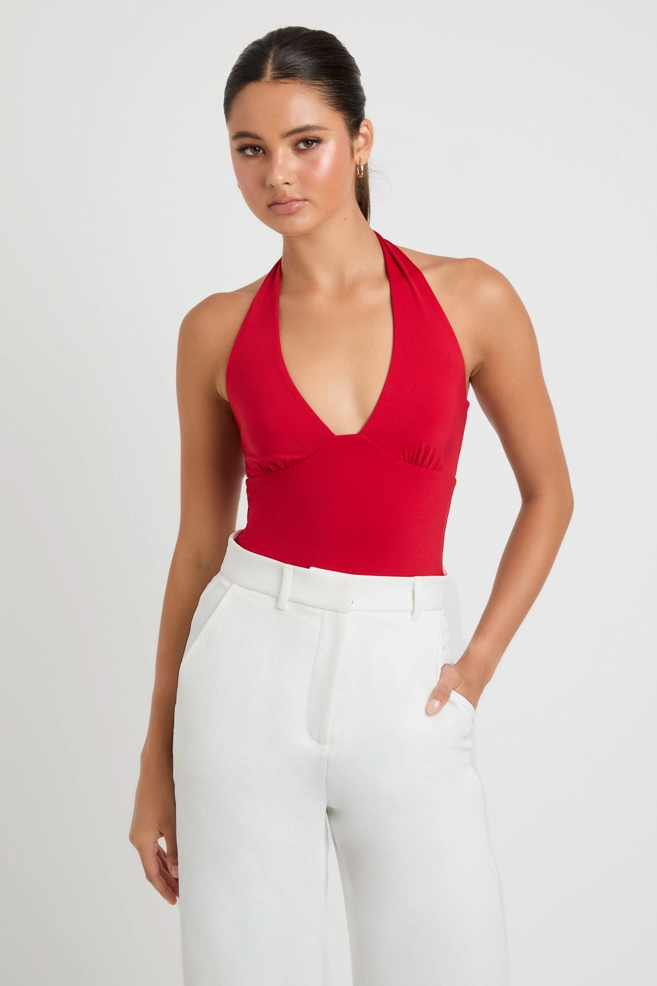 Rita Halter Bodysuit cheap tops online