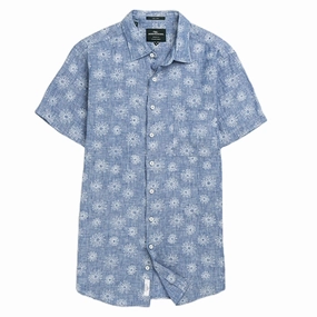 Rodd & Gunn Carleton S/S Sports Fit Shirt Chambray mens tank tops best deals