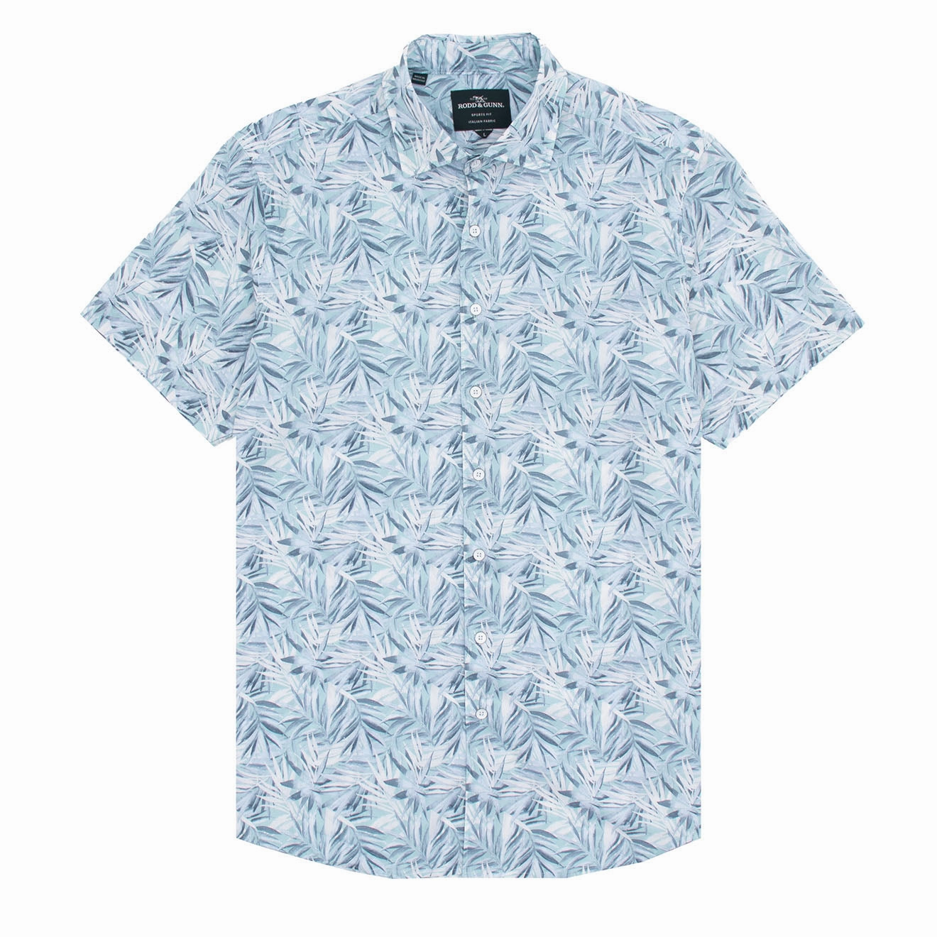 Rodd & Gunn Cherry Tree Bay S/S Slim Fit Shirt Sky mens tank tops best deals