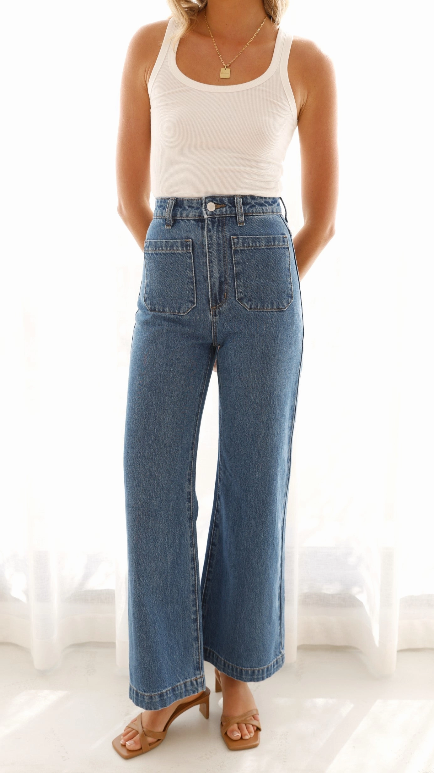 Rollas Sailor Jean - Ashley Blue