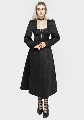 Rosamund Bishop Sleeve Midaxi Dress Dresses Womens - beach dresses cheap