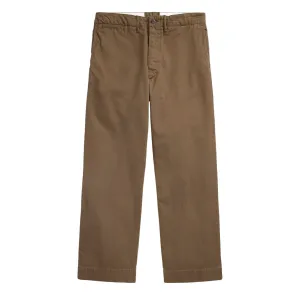 RRL By Ralph Lauren Chino Field Trouser Dark Brown mens joggers promo code