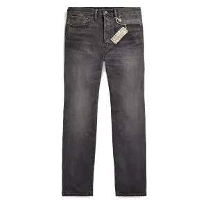 RRL by Ralph Lauren Straight Fit Jean Dusty Black Wash mens joggers promo code