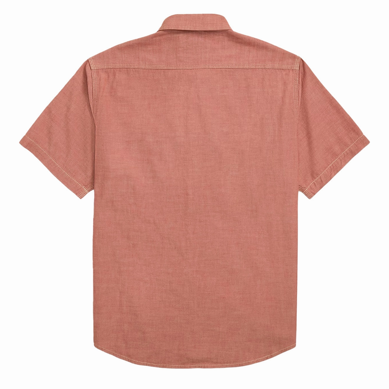 RRL By Ralph Lauren Craftsman S/S Short Sleeve Sport Shirt Red