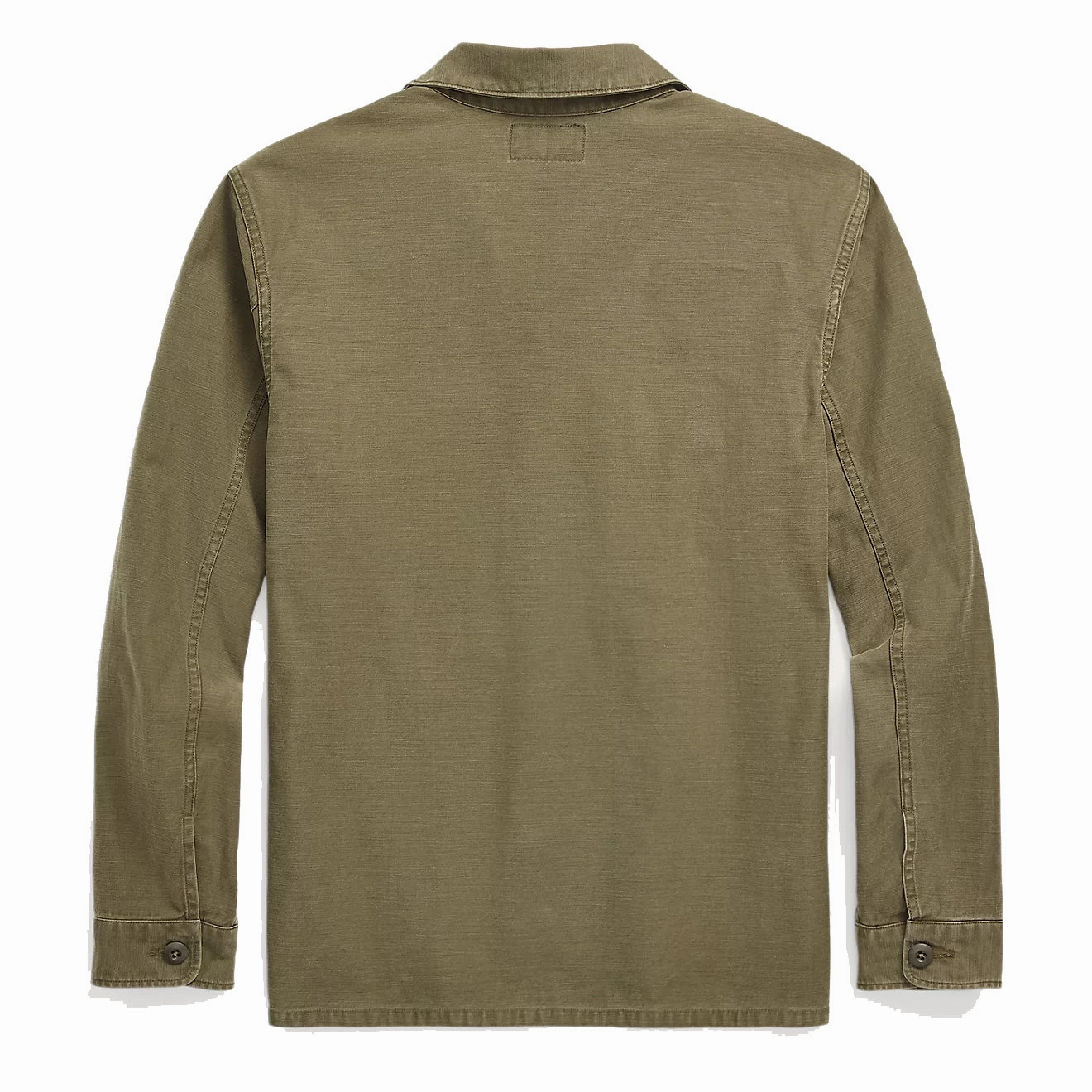 RRL by Ralph Lauren Reverse-Sateen Overshirt Olive