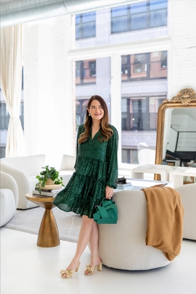 Sail To Sable Charlotte Sequin Dress - Emerald maxi dresses clearance