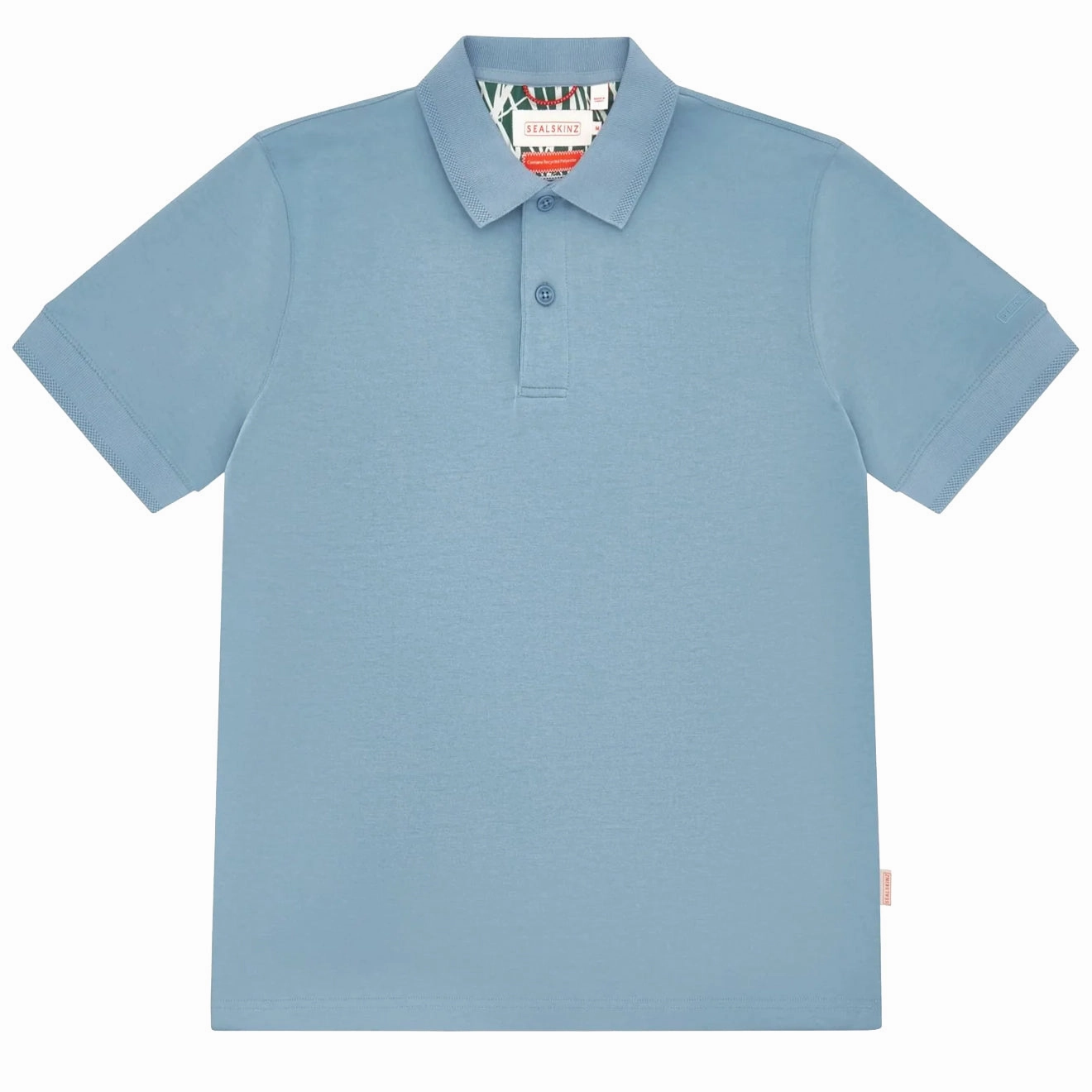 Sealskinz Roydon Soft Touch Polo Blue mens t-shirts outlet