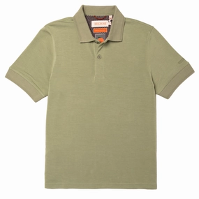 Sealskinz Short Sleeve Toftrees Polo Shirt Olive mens t-shirts outlet