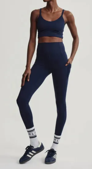 Shape High-Rise Pocket Legging In Dark Sapphire Activewear Womens - cheap workout clothes for women