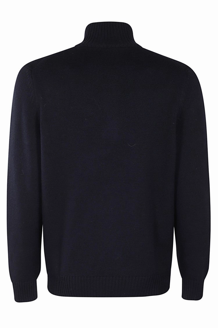 Shaved Wool Knit Pullover