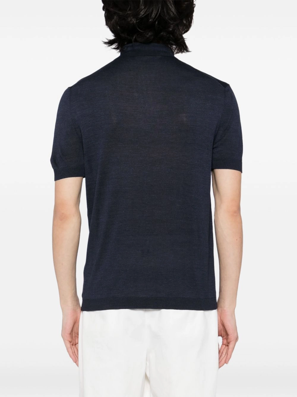 Silk Polo Shirt
