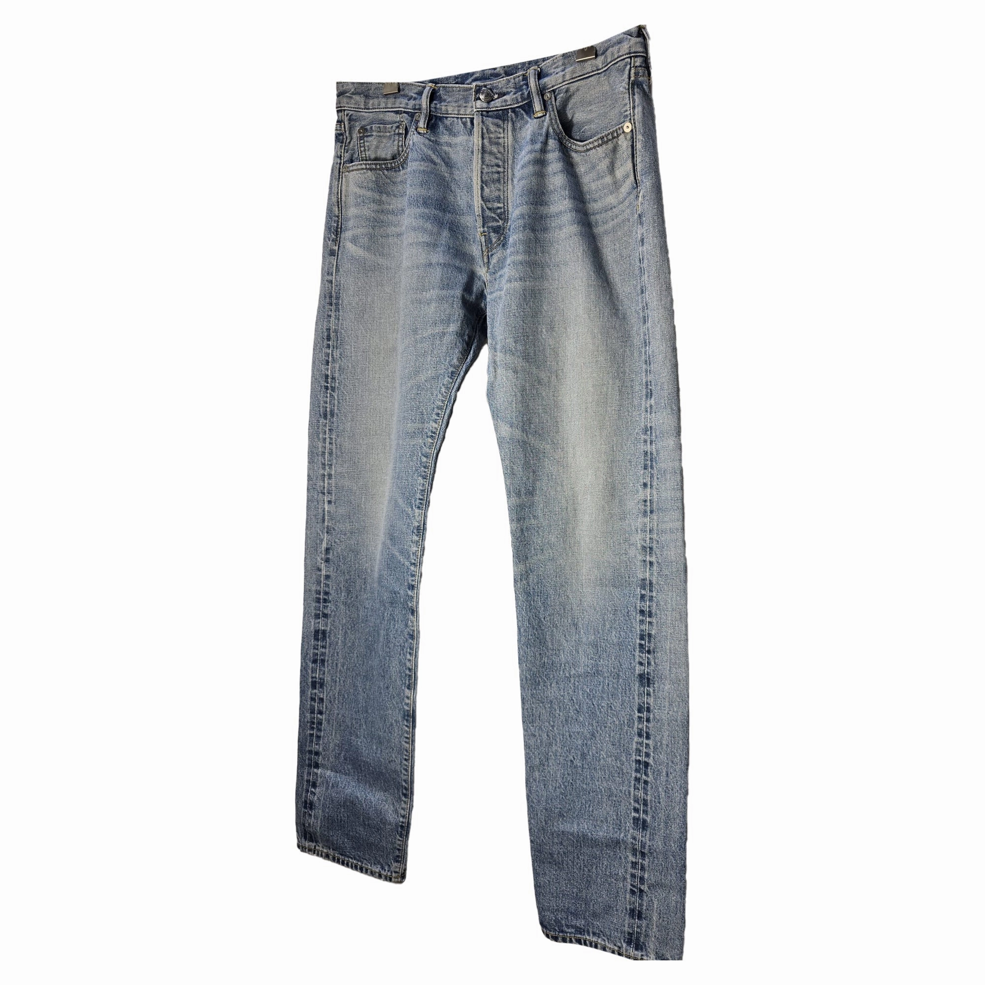 Simon Miller Straight-Leg Jeans in Blue Cotton