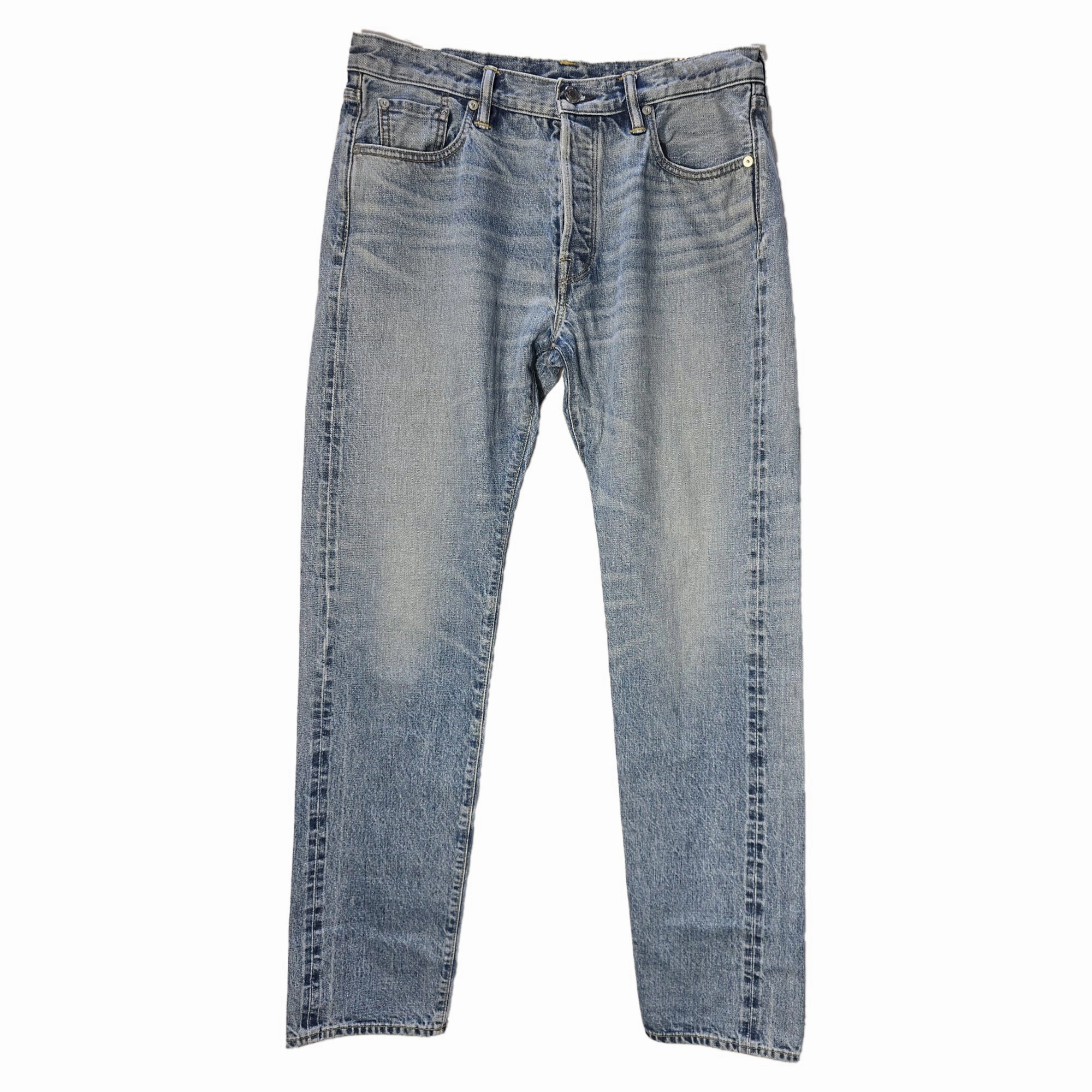 Simon Miller Straight-Leg Jeans in Blue Cotton