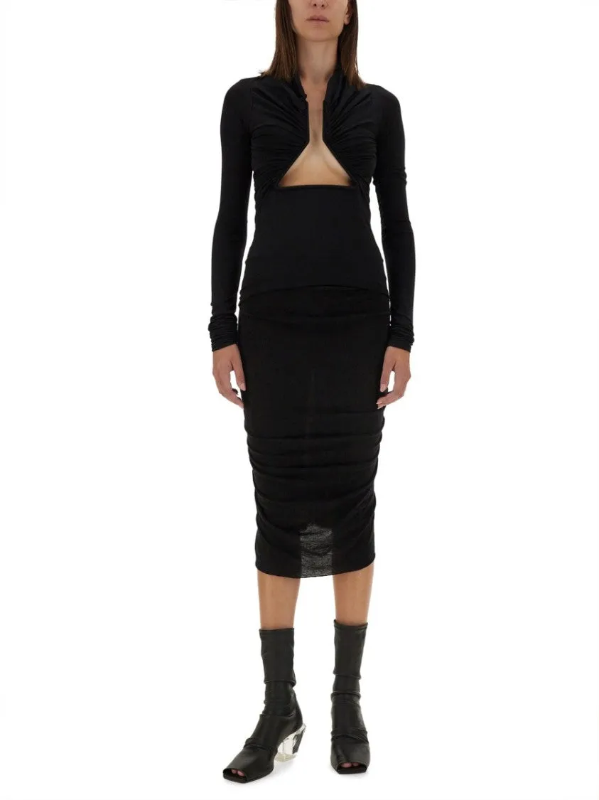 Skirt With Drape