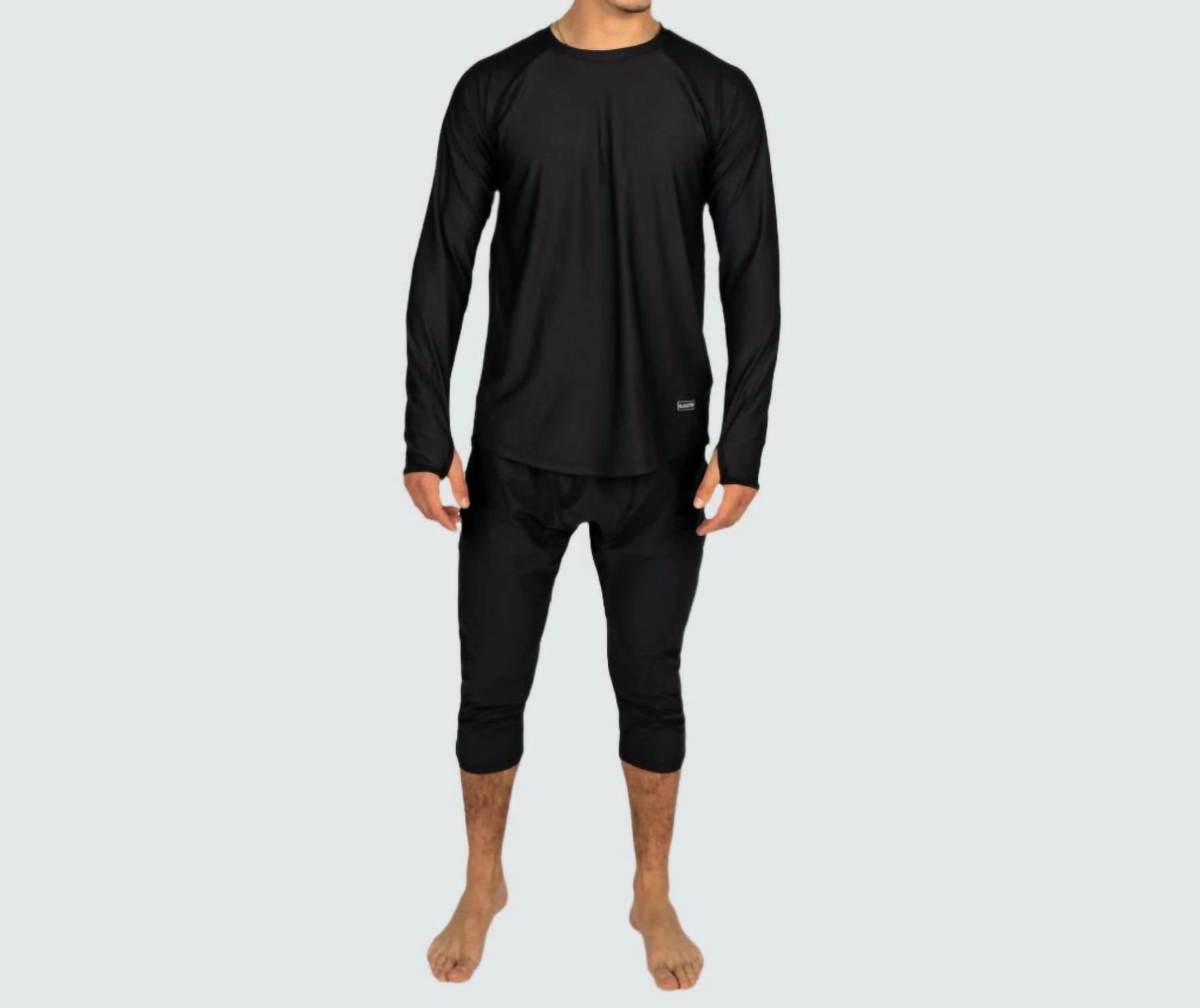 Skyliner Three-Quarter Pants In Black