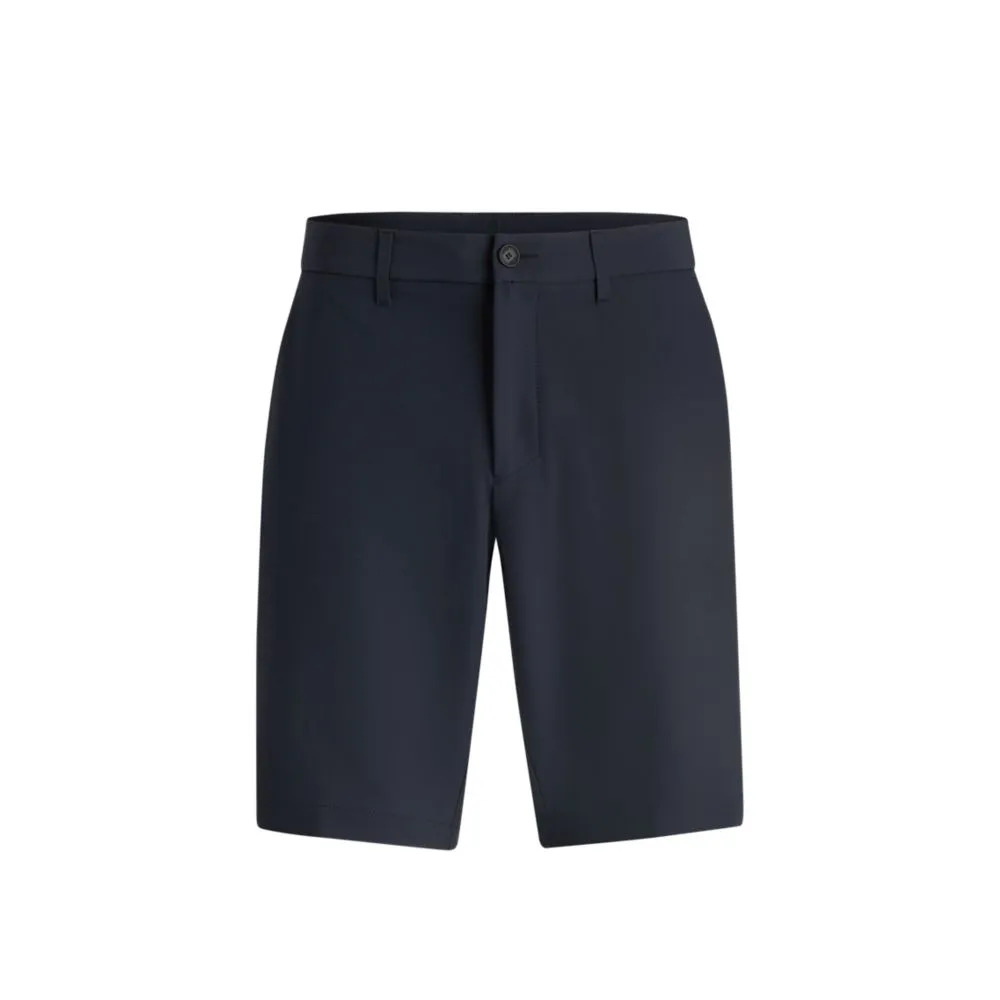 Slim-fit shorts in water-repellent stretch fabric