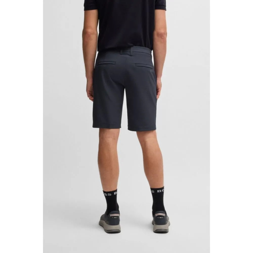 Slim-fit shorts in water-repellent stretch fabric