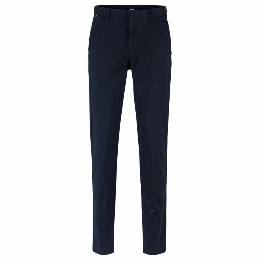 Slim-fit chinos in stretch-cotton gabardine
