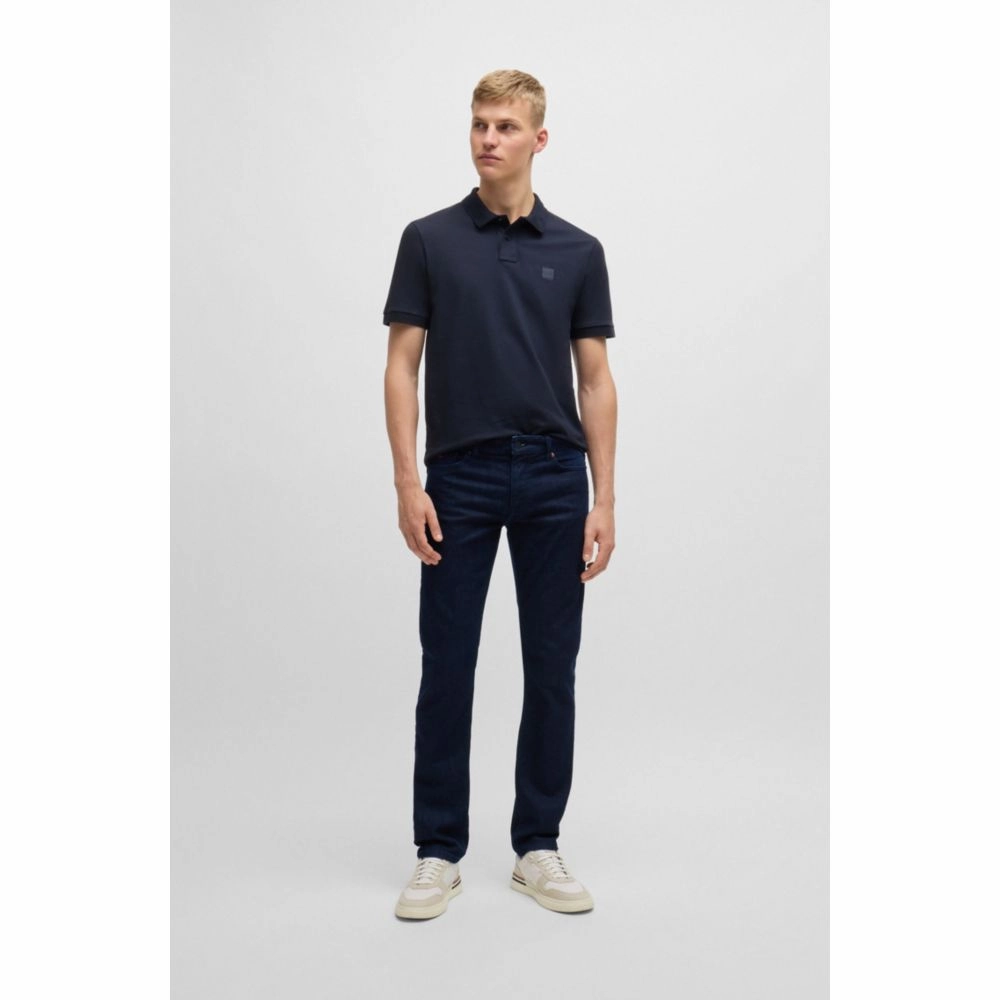 Slim-fit jeans in blue comfort-stretch denim