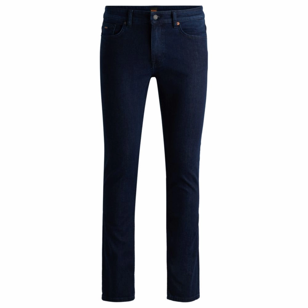 Slim-fit jeans in blue comfort-stretch denim