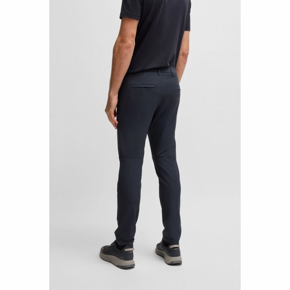 Slim-fit pants in water-repellent stretch fabric
